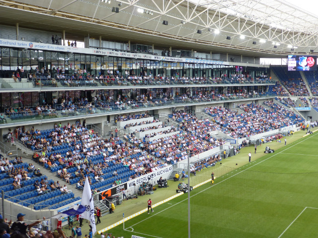 The Main Stand During the Match